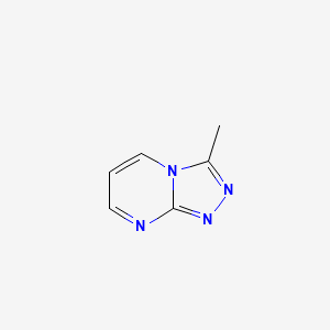 molecular formula C6H6N4 B12936880 3-Methyl-[1,2,4]triazolo[4,3-a]pyrimidine CAS No. 65267-32-5