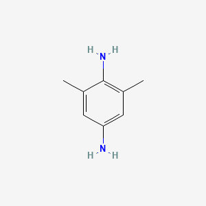 molecular formula C8H12N2 B1293690 2,6-Dimethylbenzene-1,4-diamine CAS No. 7218-02-2