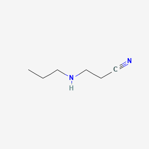 B1293691 3-(Propylamino)propionitrile CAS No. 7249-87-8