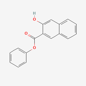 molecular formula C17H12O3 B1293692 Phenyl 3-hydroxy-2-naphthoate CAS No. 7260-11-9