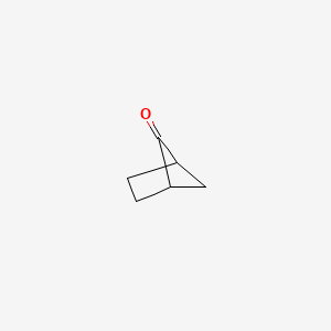 molecular formula C6H8O B12936980 Bicyclo[2.1.1]hexan-5-one 