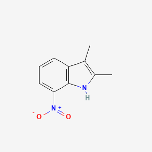 molecular formula C10H10N2O2 B1293710 2,3-Dimethyl-7-nitro-1H-indole CAS No. 41018-86-4