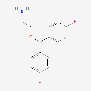 molecular formula C15H15F2NO B1293712 氟氨宁 CAS No. 50366-32-0
