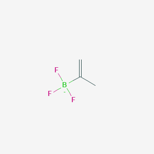 molecular formula C3H5BF3- B12937124 Trifluoro(prop-1-en-2-yl)borate 