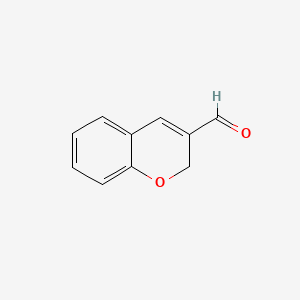 molecular formula C10H8O2 B1293715 2H-色烯-3-甲醛 CAS No. 51593-69-2