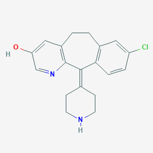 molecular formula C₁₉H₂₁Cl₃N₂O B129375 3-羟去氯雷他定 CAS No. 119410-08-1