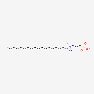 B1293755 3-(Dimethyl(octadecyl)ammonio)propane-1-sulfonate CAS No. 13177-41-8
