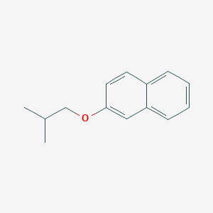 molecular formula C14H16O B1293758 2-Isobutoxynaphthalene CAS No. 2173-57-1