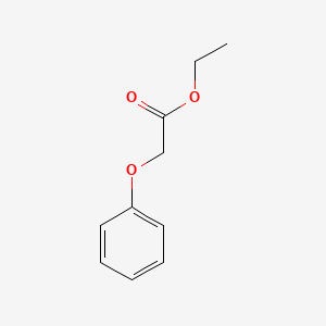 molecular formula C10H12O3 B1293768 乙基苯氧乙酸酯 CAS No. 2555-49-9
