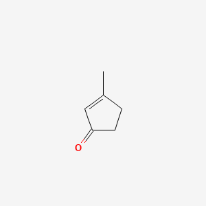 molecular formula C6H8O B1293772 3-Methyl-2-cyclopenten-1-one CAS No. 2758-18-1