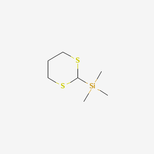 molecular formula C7H16S2Si B1293776 2-Trimethylsilyl-1,3-dithiane CAS No. 13411-42-2