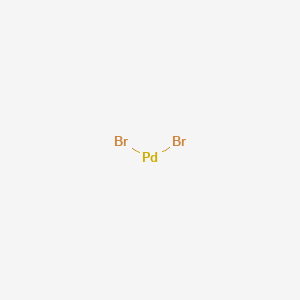 molecular formula Br2Pd B1293777 Palladium(II) bromide CAS No. 13444-94-5