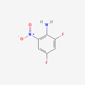 molecular formula C6H4F2N2O2 B1293778 2,4-Difluoro-6-nitroaniline CAS No. 364-30-7