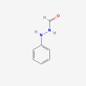 molecular formula C7H8N2O B1293794 1-Formyl-2-phenylhydrazine CAS No. 622-84-4