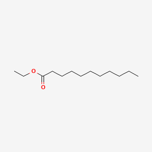 molecular formula C13H26O2 B1293801 Ethyl undecanoate CAS No. 627-90-7