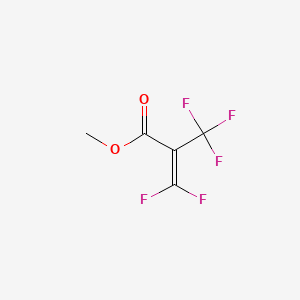 molecular formula C5H3F5O2 B1293802 Methyl pentafluoromethacrylate CAS No. 685-09-6