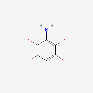 molecular formula C6H3F4N B1293806 2,3,5,6-Tetrafluoroaniline CAS No. 700-17-4