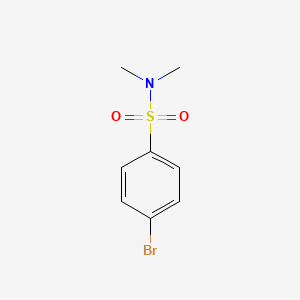 molecular formula C8H10BrNO2S B1293807 4-溴-N,N-二甲基苯磺酰胺 CAS No. 707-60-8