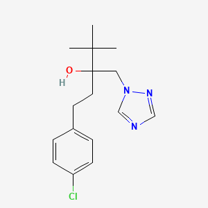 molecular formula C16H22ClN3O B1293811 Tebuconazole CAS No. 80443-41-0