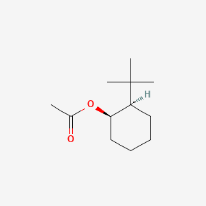 molecular formula C12H22O2 B1293820 cis-2-tert-Butylcyclohexyl acetate CAS No. 20298-69-5