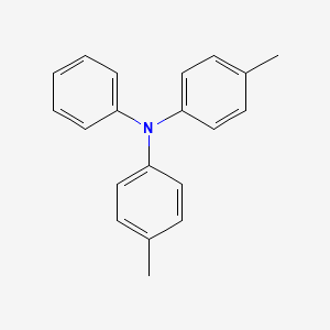 molecular formula C20H19N B1293823 Benzenamine, 4-methyl-N-(4-methylphenyl)-N-phenyl- CAS No. 20440-95-3