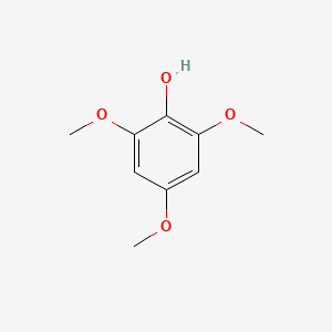 molecular formula C9H12O4 B1293827 2,4,6-Trimethoxyphenol CAS No. 20491-92-3