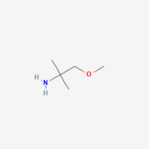molecular formula C5H13NO B1293828 1-Methoxy-2-methylpropan-2-amine CAS No. 20719-68-0