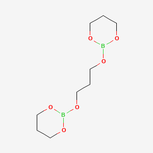 molecular formula C9H18B2O6 B1293830 Bis(trimethylene)diborate CAS No. 20905-35-5