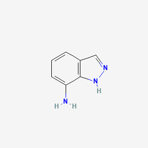 molecular formula C7H7N3 B1293834 1H-Indazol-7-amine CAS No. 21443-96-9