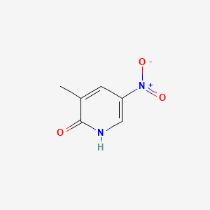 molecular formula C6H6N2O3 B1293840 2-Hydroxy-3-methyl-5-nitropyridine CAS No. 21901-34-8