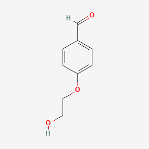 molecular formula C9H10O3 B1293844 4-(2-Hydroxyethoxy)benzaldehyde CAS No. 22042-73-5