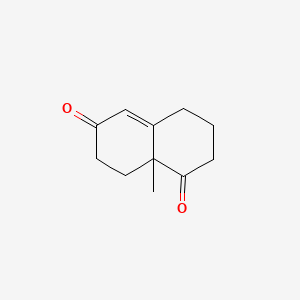 molecular formula C11H14O2 B1293845 Wieland-Miescher ketone CAS No. 20007-72-1