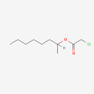 molecular formula C10H19ClO2 B1293847 Octan-2-yl 2-chloroacetate CAS No. 20411-47-6