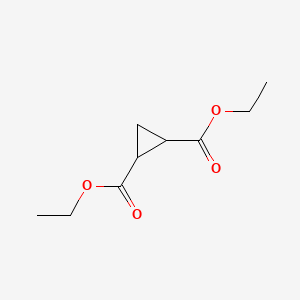 molecular formula C9H14O4 B1293848 Diethyl cyclopropane-1,2-dicarboxylate CAS No. 20561-09-5