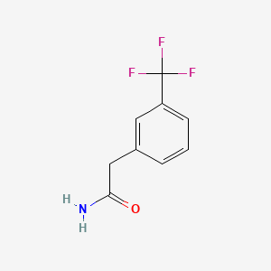 molecular formula C9H8F3NO B1293855 [3-(trifluoromethyl)phenyl]acetamide CAS No. 22902-93-8