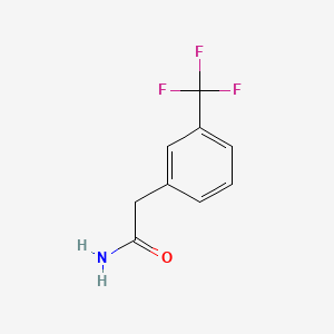 molecular formula C9H8F3NO B1293855 (3-(Trifluoromethyl)phenyl)acetamide CAS No. 22902-93-8