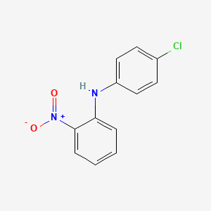 molecular formula C12H9ClN2O2 B1293857 N-(4-Chlorophenyl)-2-nitroaniline CAS No. 23008-56-2