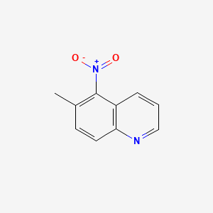 molecular formula C10H8N2O2 B1293858 6-甲基-5-硝基喹啉 CAS No. 23141-61-9