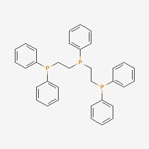 molecular formula C34H33P3 B1293866 Bis(2-diphenylphosphinoethyl)phenylphosphine CAS No. 23582-02-7
