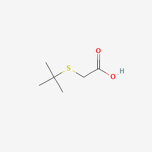 molecular formula C6H12O2S B1293872 (tert-Butylthio)acetic acid CAS No. 24310-22-3