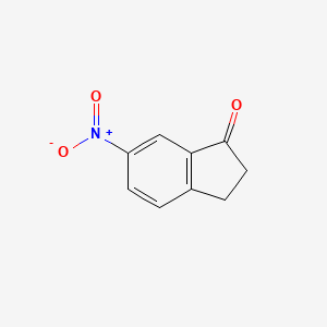 molecular formula C9H7NO3 B1293875 6-Nitro-1-indanone CAS No. 24623-24-3