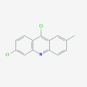 molecular formula C14H9Cl2N B12938818 6,9-Dichloro-2-methylacridine CAS No. 94355-79-0