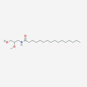 molecular formula C20H41NO3 B129389 N-(3-Hydroxy-2-methoxypropyl)hexadecanamide CAS No. 112988-96-2
