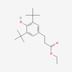 Ethyl 3-(3,5-di-tert-butyl-4-hydroxyphenyl)propanoate