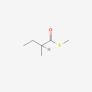molecular formula C6H12OS B1293892 S-Methyl 2-methylbutanethioate CAS No. 42075-45-6