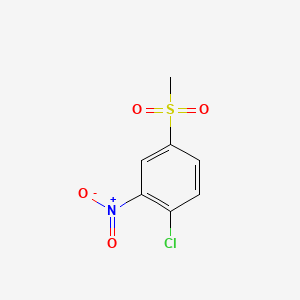 molecular formula C7H6ClNO4S B1293896 4-Chloro-3-nitrophenyl methyl sulfone CAS No. 97-07-4