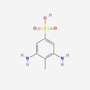 3,5-Diamino-4-methylbenzenesulfonic acid