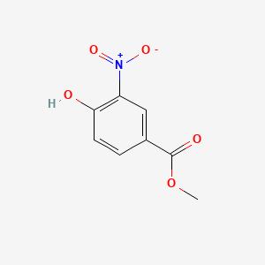 molecular formula C8H7NO5 B1293899 Methyl 4-hydroxy-3-nitrobenzoate CAS No. 99-42-3