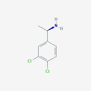 molecular formula C8H9Cl2N B129390 (R)-1-(3,4-dichlorophenyl)ethanamine CAS No. 150520-10-8