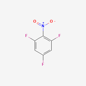 molecular formula C6H2F3NO2 B1293902 1,3,5-Trifluoro-2-nitrobenzene CAS No. 315-14-0